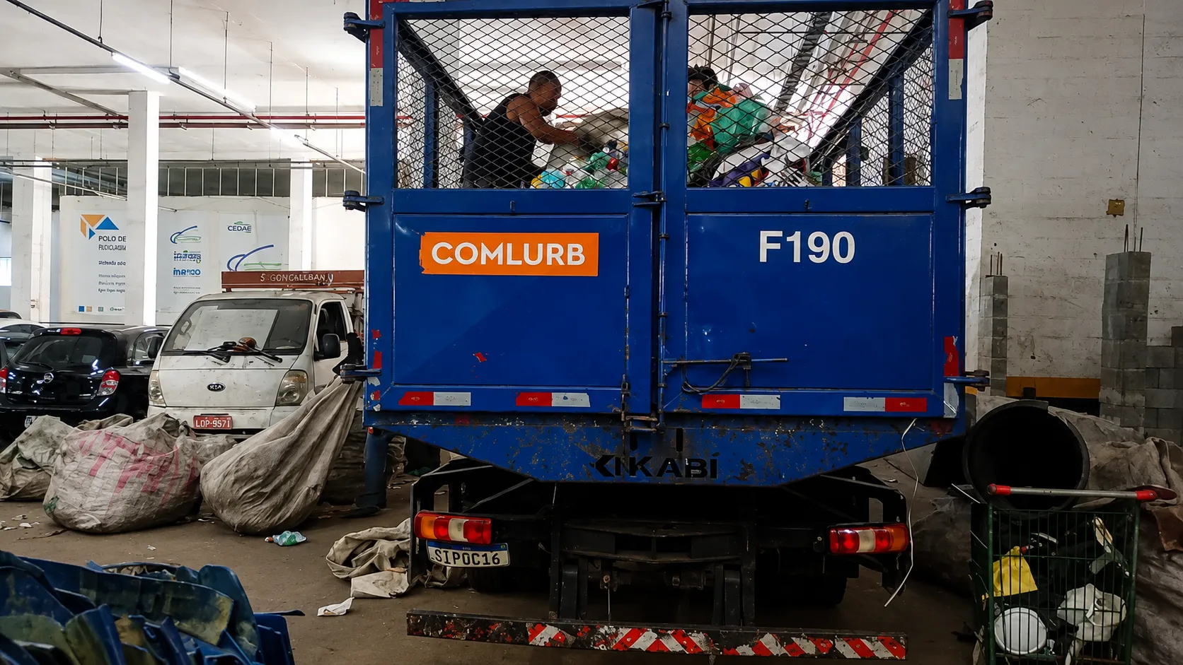 Ação de educação ambiental comunitária na Rocinha